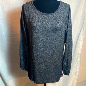Crew Neck Comfy Tunic Top 🖤